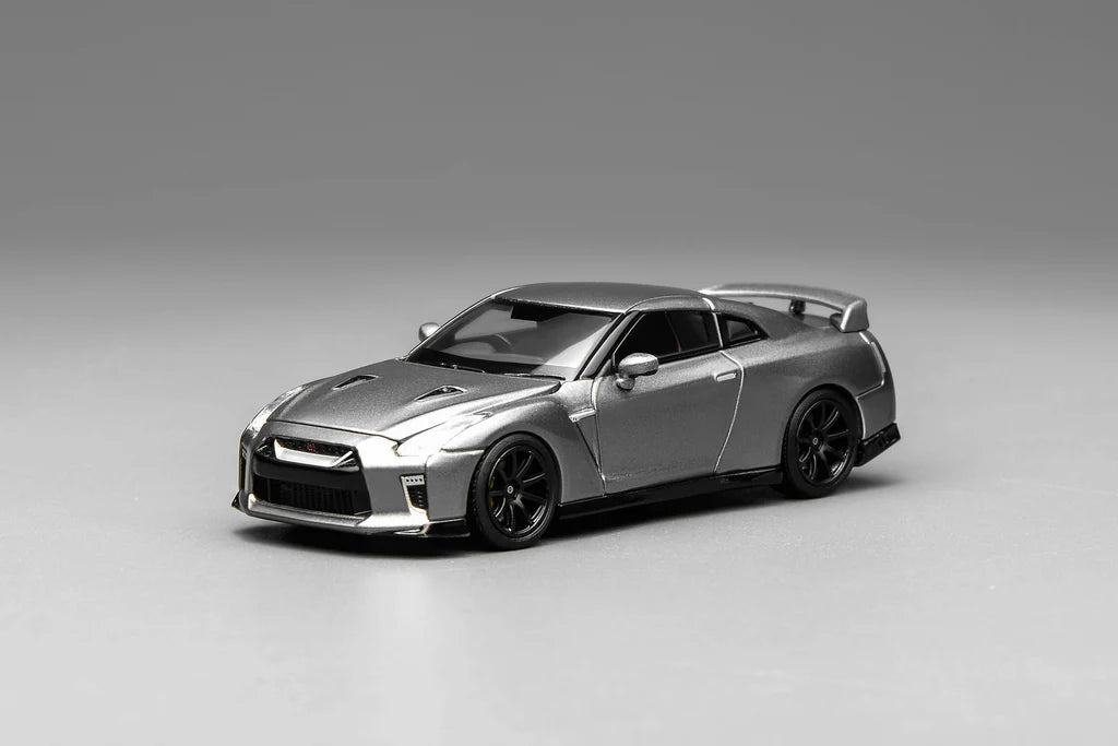 Motorhelix 1/64-Nissan GT-R (R35) Track Edition Engineered by NISMO 2020 Dark Metal Gray M63515