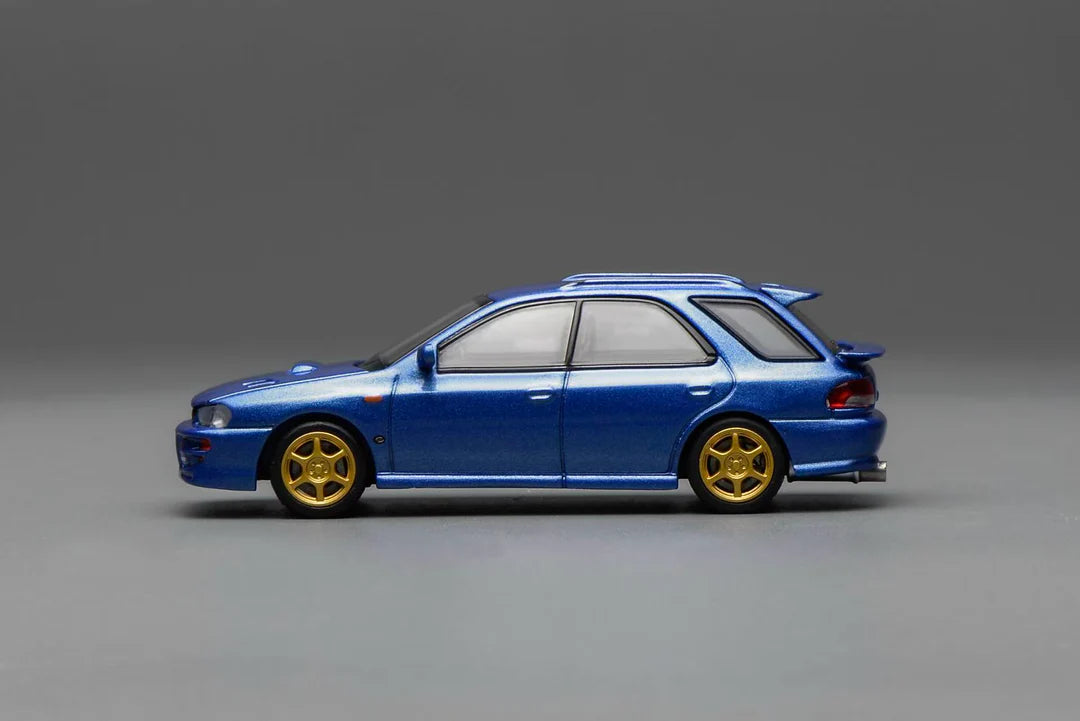 Motorhelix 1/64 - Subaru lmpreza Wagon WRX STi Version VI (Blue) - M67101