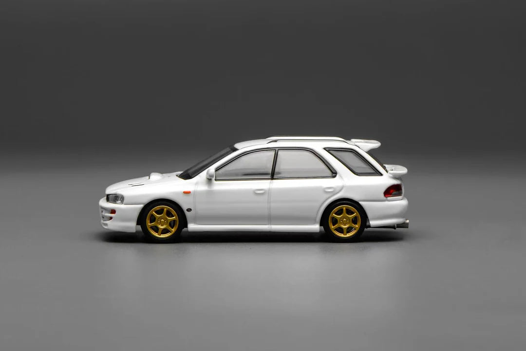 Motorhelix 1/64 - Subaru lmpreza Wagon WRX STi Version VI (White) - M67102