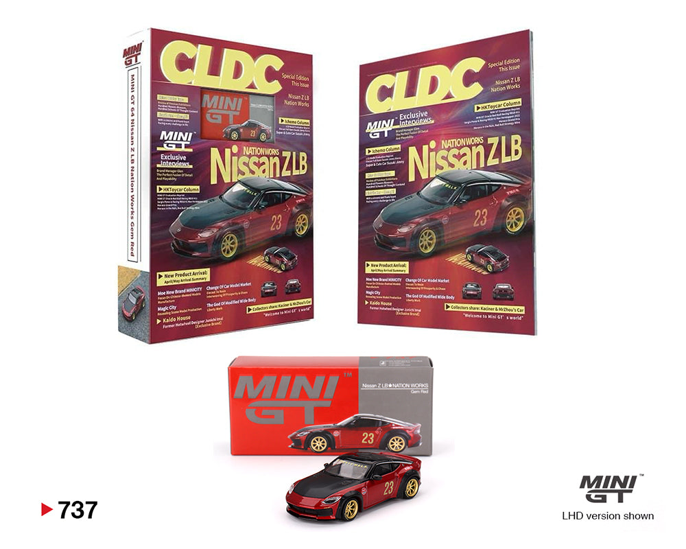 CLDC Magazine with Nissan Z LB Nation Works (China CLDC Exclusive)