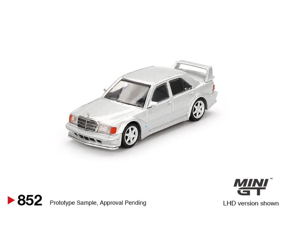 Mini GT-MERCEDES-BENZ 190E 2.5-16 EVOLUTION II – ASTRAL SILVER (MGT00852-BL)