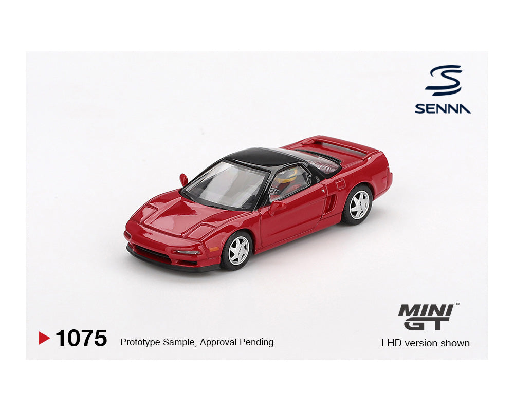 (PRE-ORDER 2025) Honda NS-X Prototype Midship Sports 1989 Ayrton Senna w/ Figure MGT01075-BL