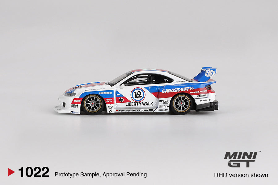 Mini GT - Nissan LB-Super Silhouette S15 SILVIA GARASIDRIFT x LBWK 2025 (MGT01022-BL)