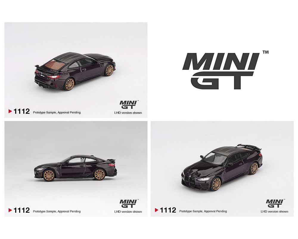 Mini GT-BMW M4 M-Performance (G82) – Daytona Violet-MGT01112-BL
