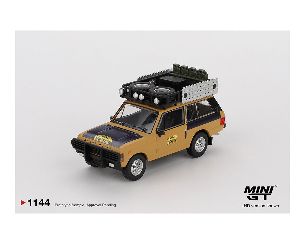MINI GT-Range Rover 1981 Camel Trophy Sumatra C.Swoboda & K.Mentel WinnerMGT01144-BL