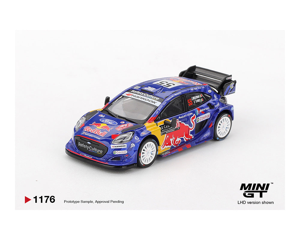 PRE-ORDER 2026) MINI GT-Ford Puma Rally1 #55 M-Sport Ford WRT 2025