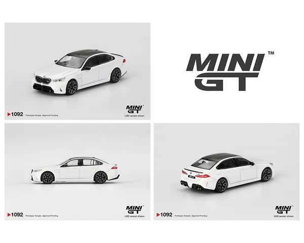 MINI GT- BMW M5 – Alpine White MGT01092-BL