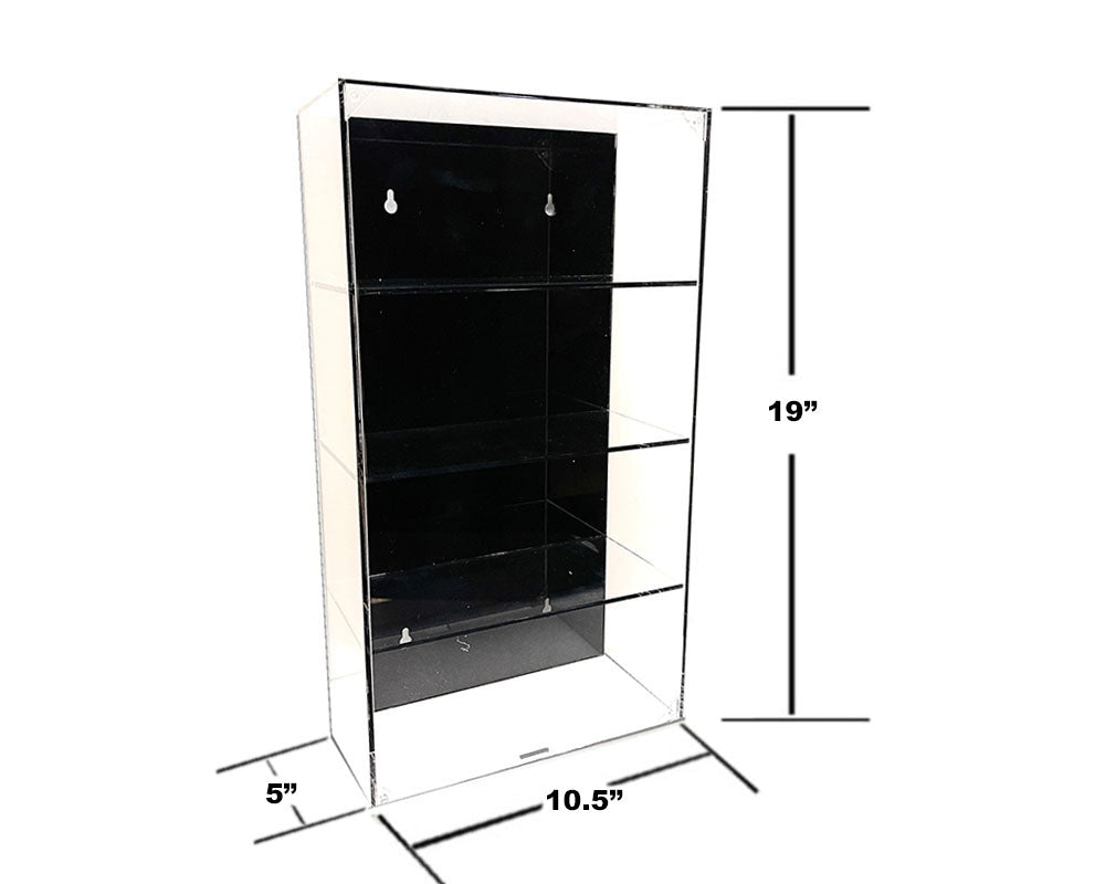Vitrine Murale 1:24 pour 4 Voitures - MiJo Exclusives - MJ1019BK