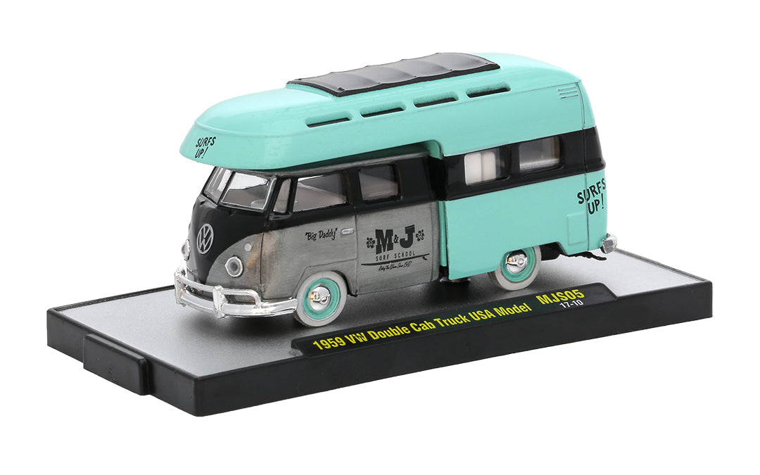 Chase Cars-M & J Surf School, 1959 VW Double Cab Truck USA Model