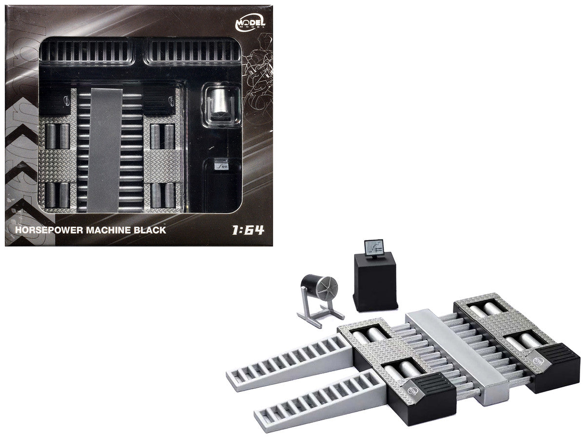 ModelModel 1:64-Horsepower Machine (Noir/Black) Diorama