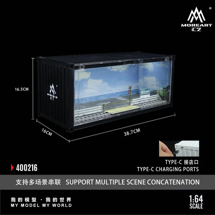 MoreArt 1/64 - Kamakura Station Container Diorama - MO400216