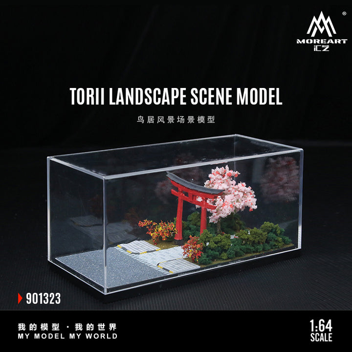 MoreArt Diorama 1:64-TORII LANDSCAPE SCENE MODEL