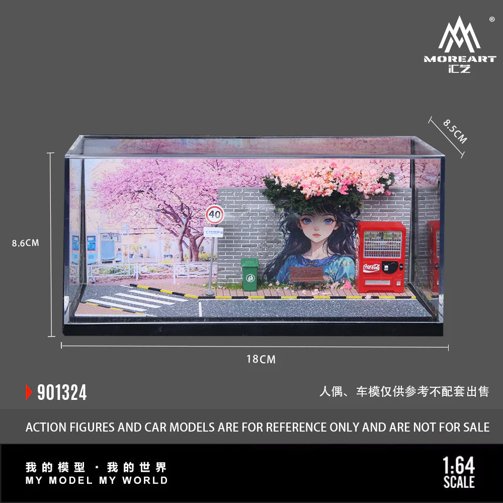 MoreArt 1/64 - Scene of a Popular Check-In Wall - MO901324