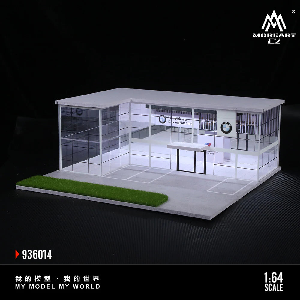 MoreArt 1/64 - Two-layer BMW Assembly Showroom - MO936014