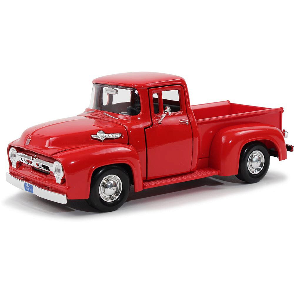Ford F-100 Pickup 1956 Rouge – Motormax 1:24 Timeless Legends – 73235AC-RD
