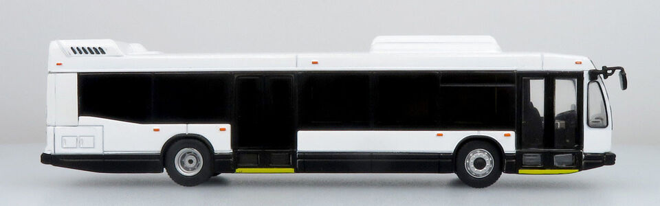 Nova LFSD Transit Bus Blank/White