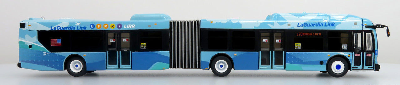 New Flyer Articulated Xcelsior XN60 MTA NYC Transit LaGuardia Link-Select Bus