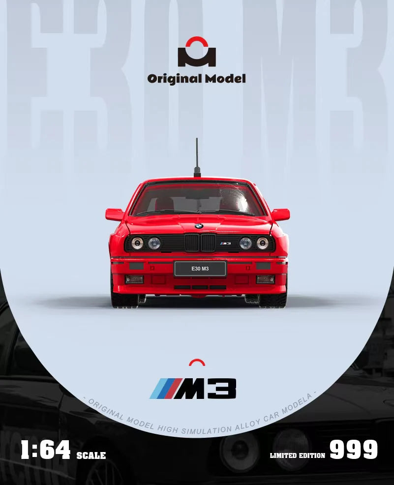 Original Model 1/64 - BMW E30 M3 Supreme Livery - OM647801