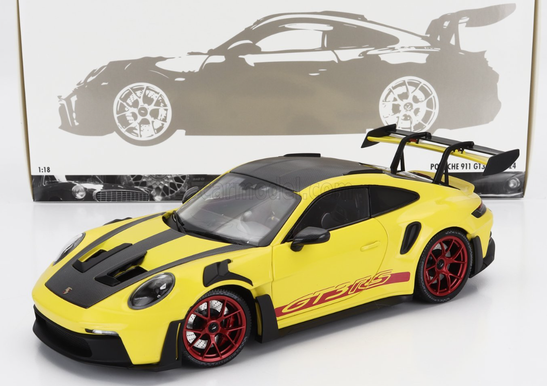 PORSCHE - 911 992 GT3 RS COUPE WEISSACH PACKAGE 2024 - RED WHEELS