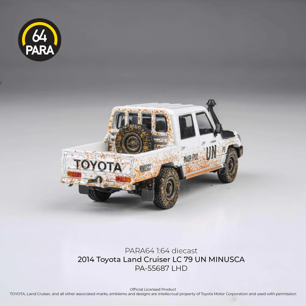 PARA64-2014 Toyota Land Cruiser LC79 UN MINUSCA LHD Off road effect PA-55687