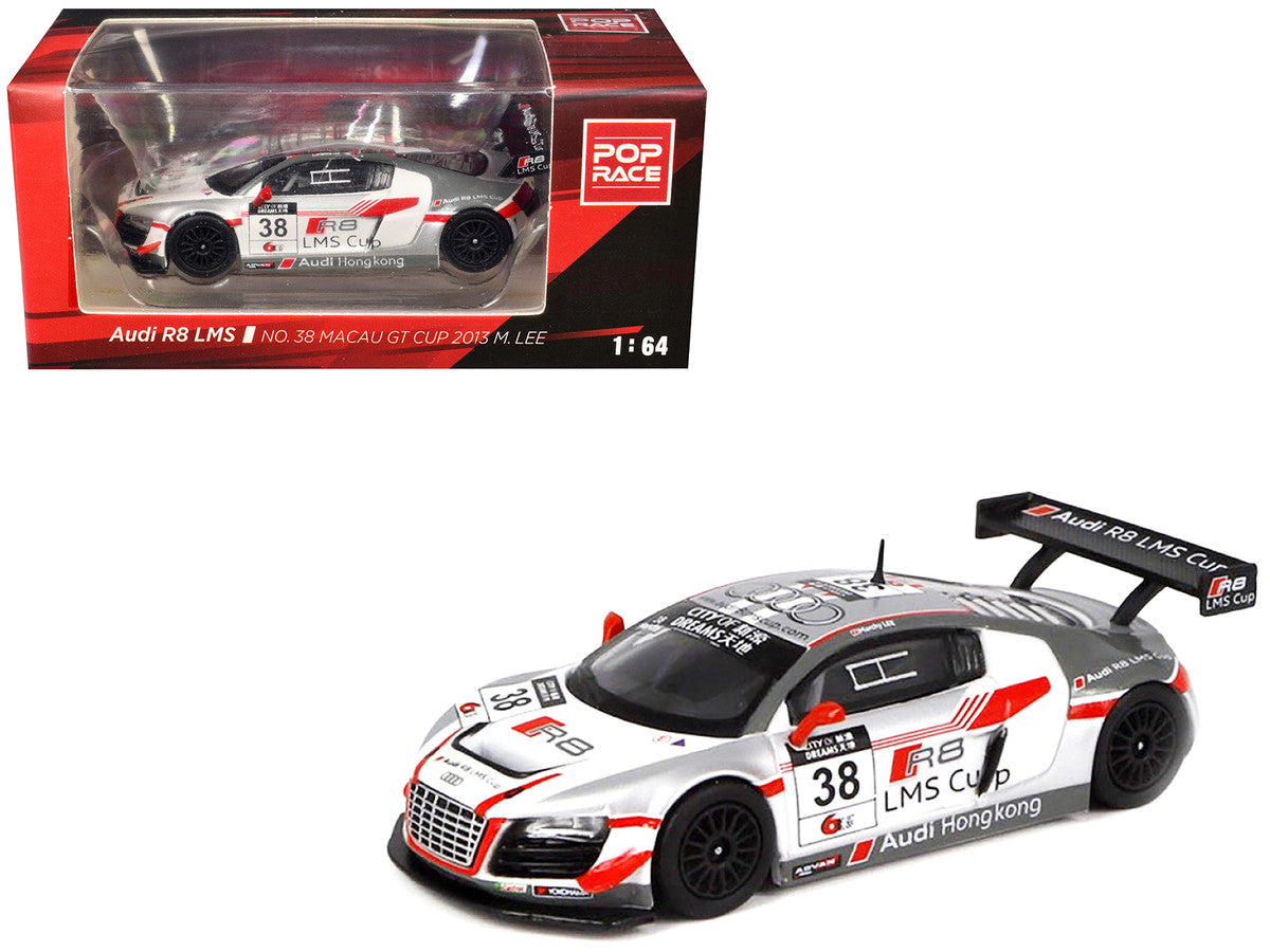 POPRACE 1/64-Audi R8 LMS - No.38 Macau GT Cup 2013 Marchy Lee PR64-R8UL-13MGC38