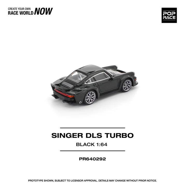POPRACE 1:64 Singer DLS Turbo Road Noir PR640292