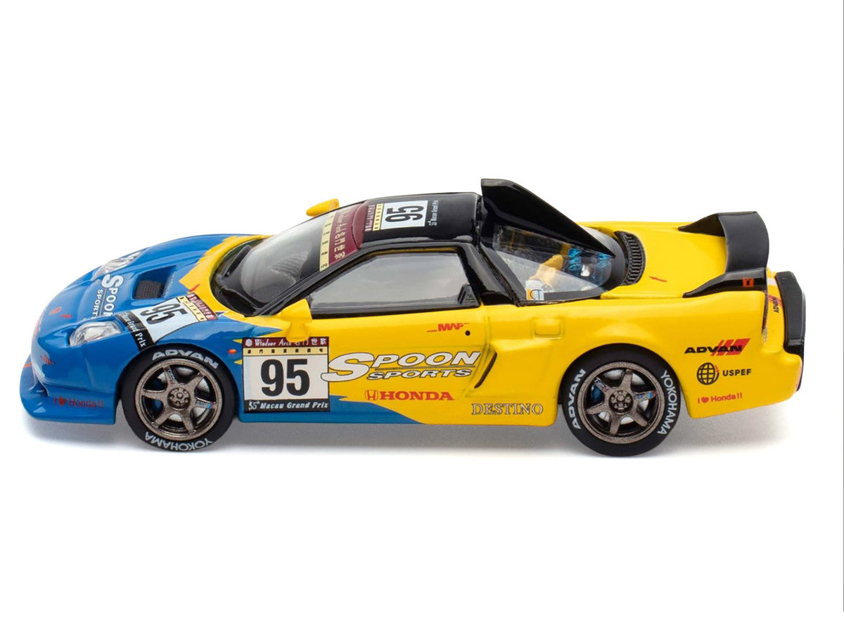 POPRACE 1/64 - Honda NSX-R GT - "Macau GP" - 2025 Tokyo Auto Salon Hong Kong Exclusive - PR640414