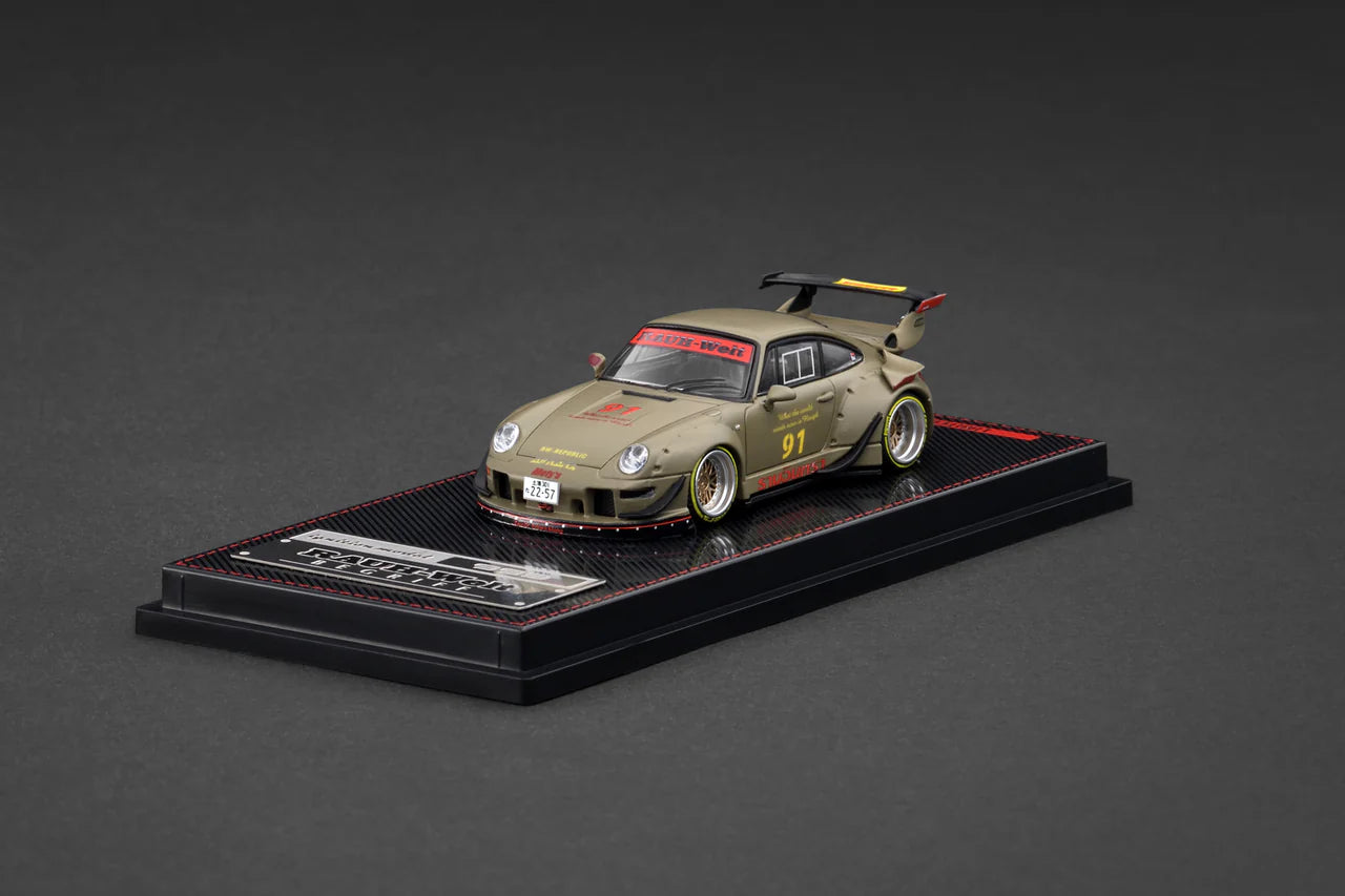 Ignition Model 1/64 RWB 993 Matte Green IG3873