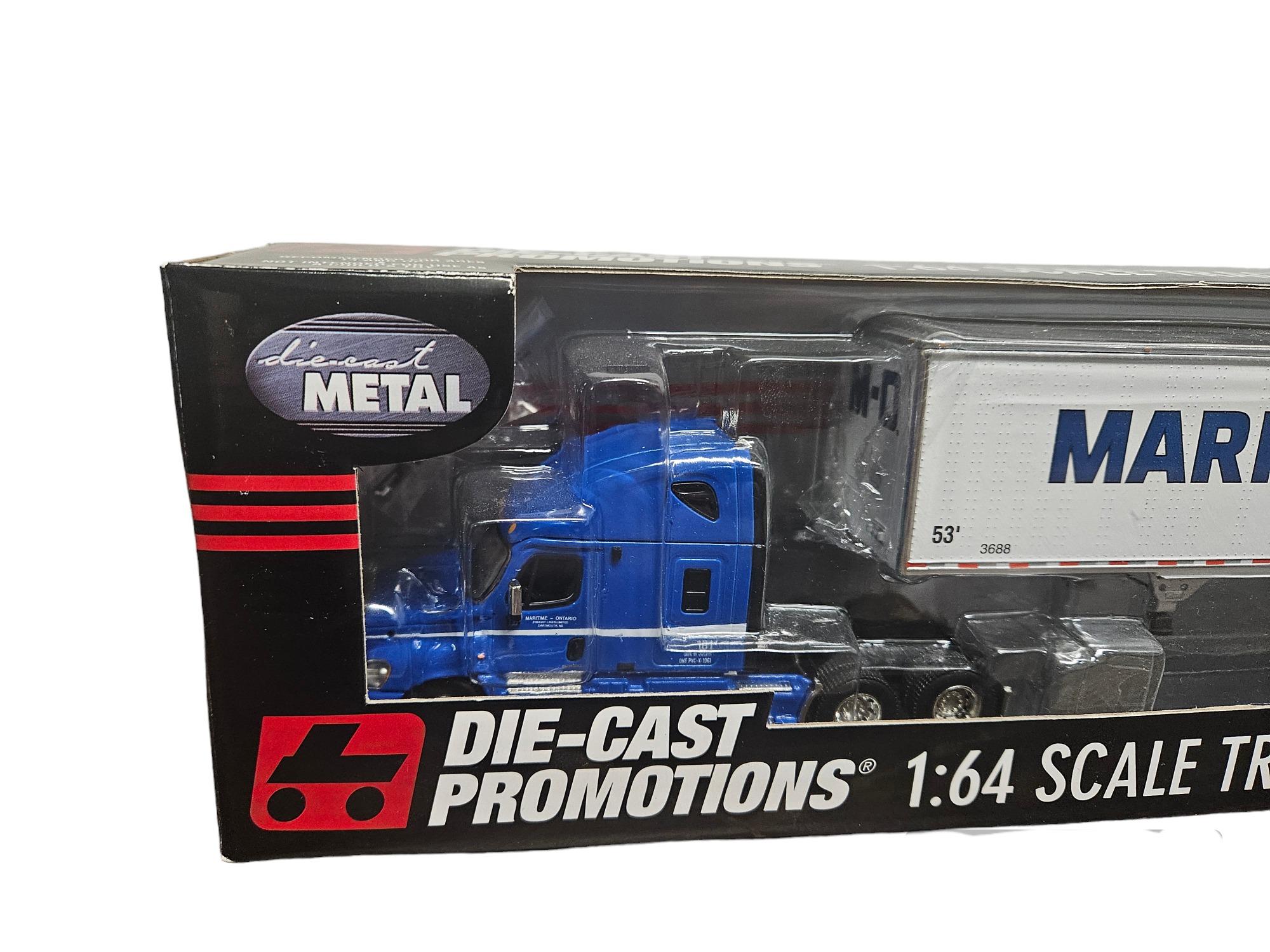 FREIGHTLINER CASCADIA & 53 FT.DRY VAN “MARITIME ONTARIO” 1/64 by DCP
