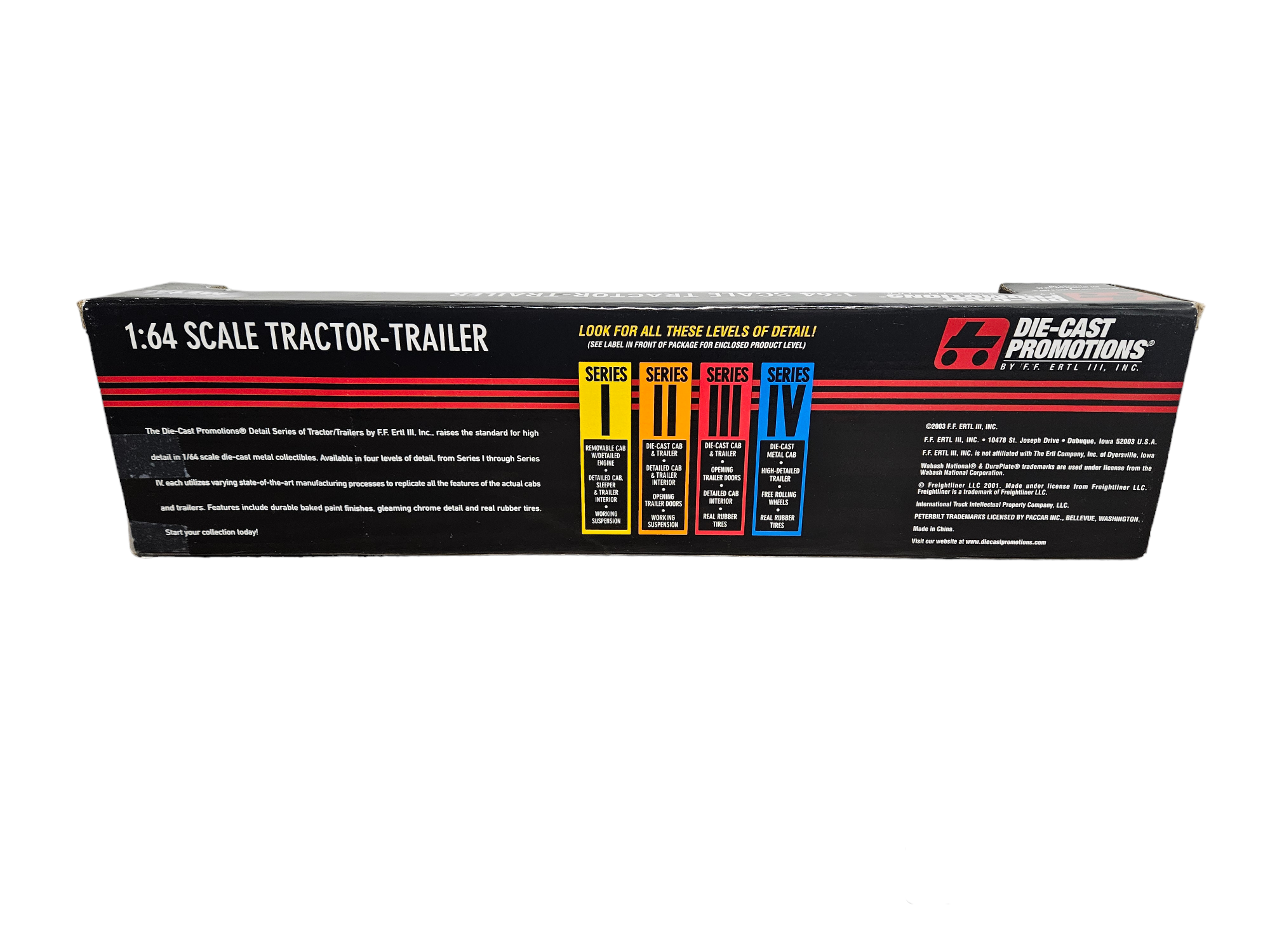 Mack, Westside Transport Tractor Trailer Model Truck 1:64 by DCP
