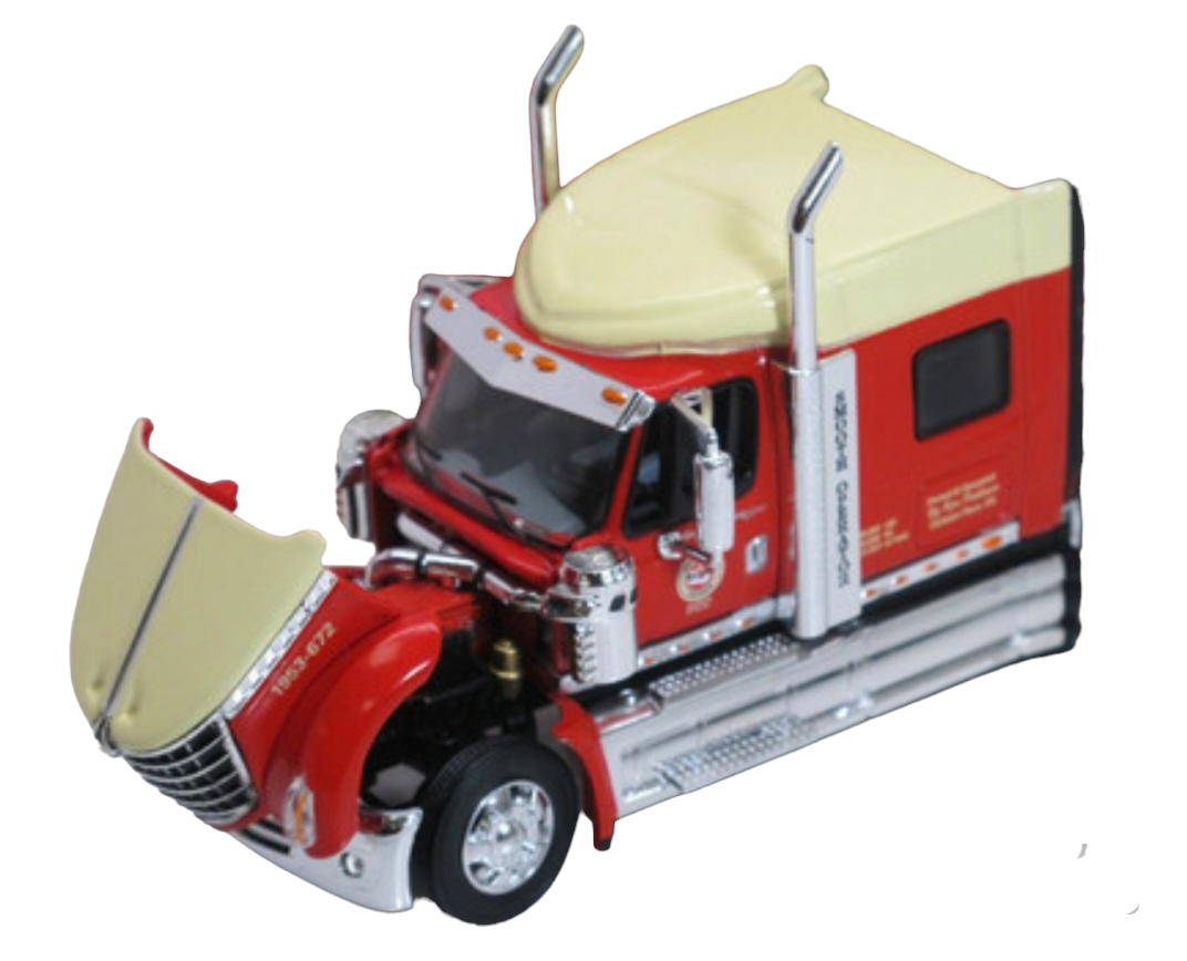 INTERNATIONAL LONESTAR W/ POWERMOVER TRAILER: UNITED VAN LINES in 1/64
