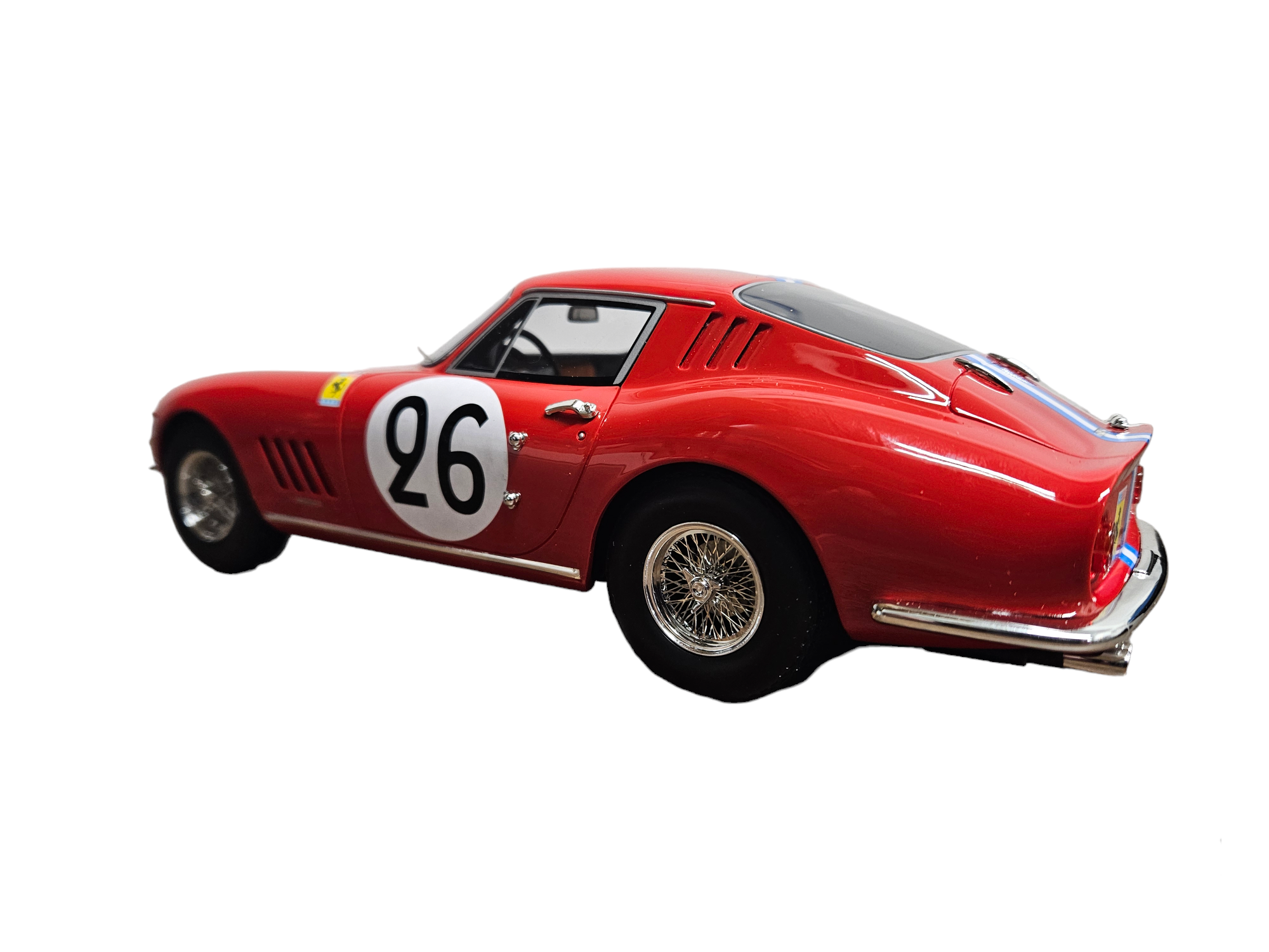 FERRARI 275 GTB N.26 DNF LM 1966 G.BISCALDI -PRINCE M.DE BOURBON 1:18