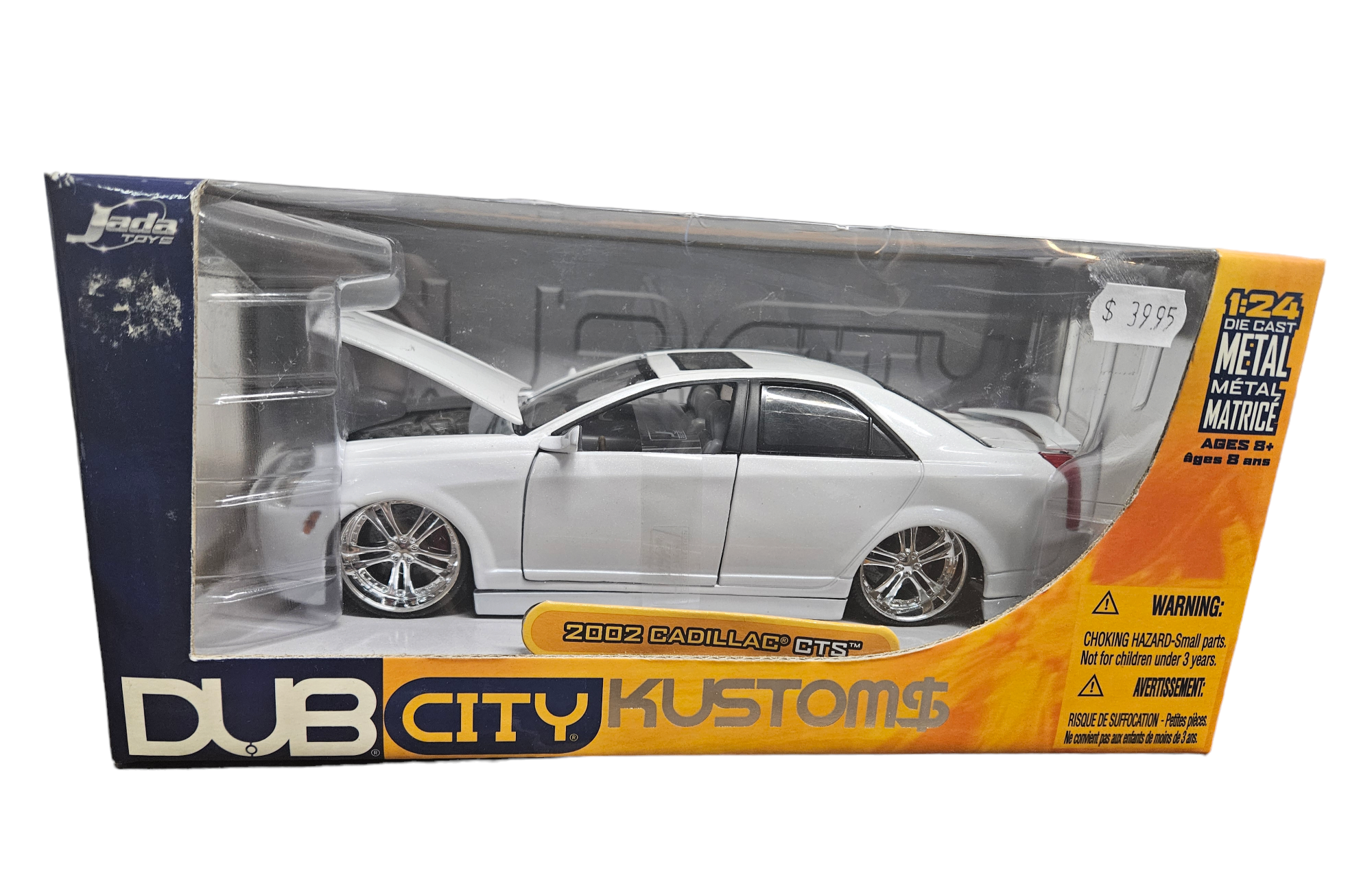 2002 Cadillac CTS, WHITE in 1/24