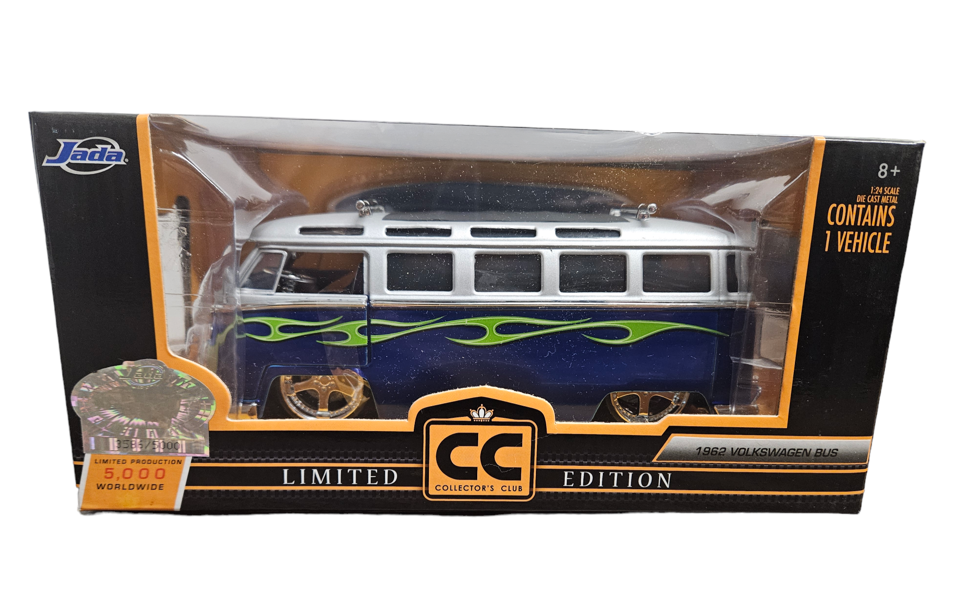 1962 VOLKSWAGEN BUS (Échelle-Scale 1:24)