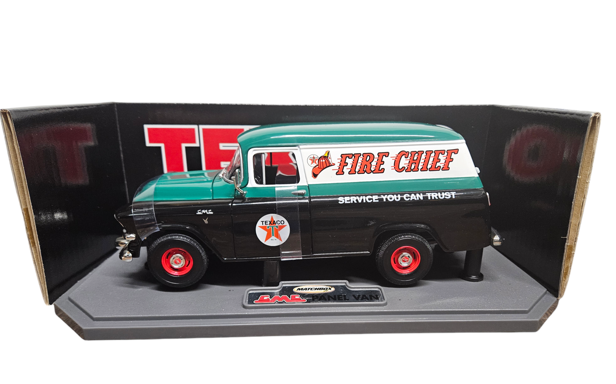 TEXACO, 1957 GMC PANEL VAN, (Échelle-Scale 1:24)