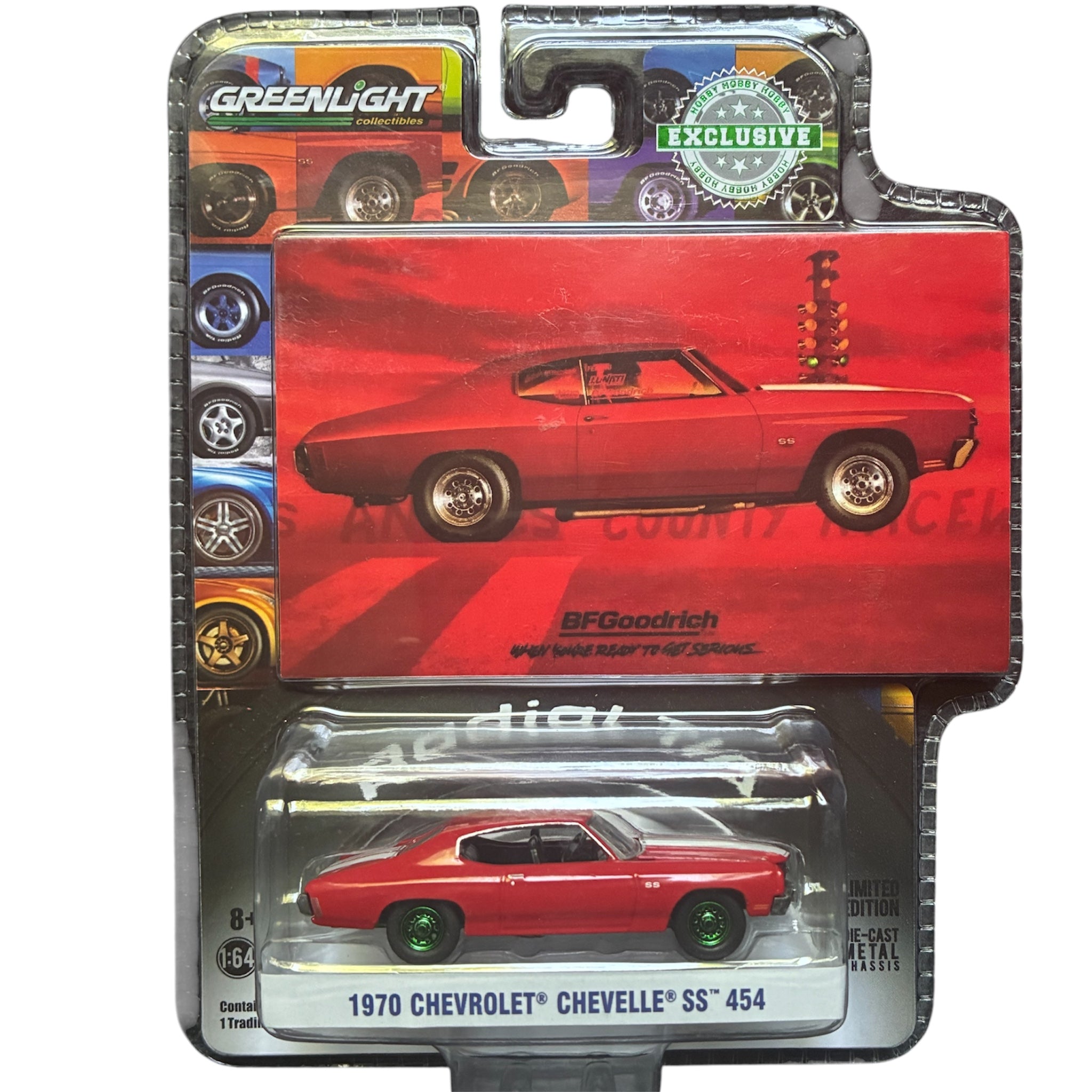 CHASE CAR Greenlight 1:64 1970 Chevrolet Chevelle SS 454 – Hobby Exclusive – GL30061-CHASE
