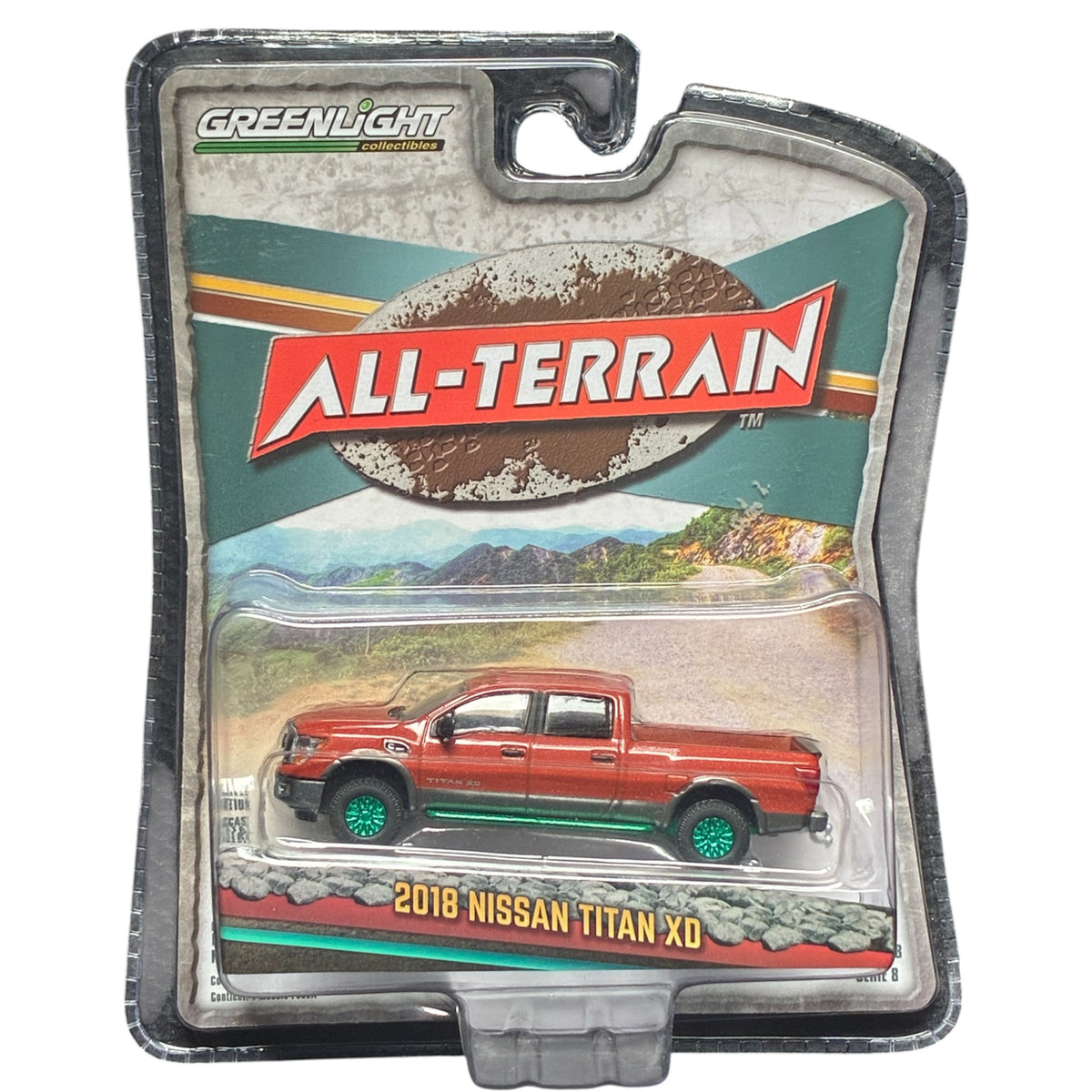 CHASE CAR GreenLight All-Terrain Série 2018 Nissan Titan XD 1:64 GL35130-F-CHASE