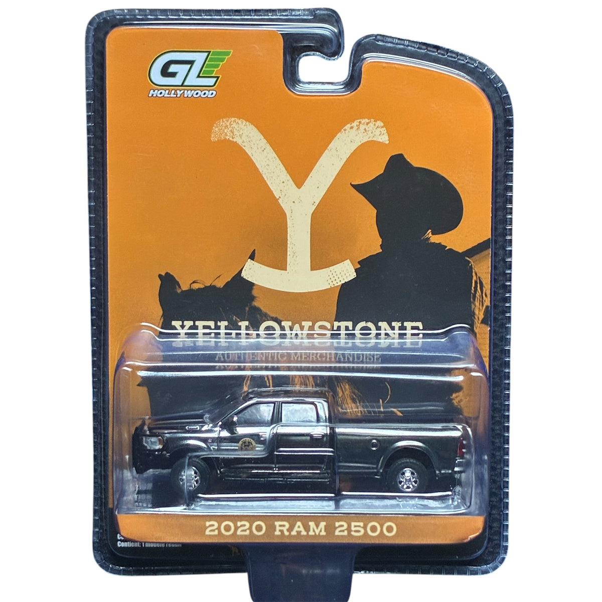 CHASE CAR GreenLight Hollywood Série 39 Yellowstone Ram 2500 2020 1:64 GL44990-F-CHASE-CHROME