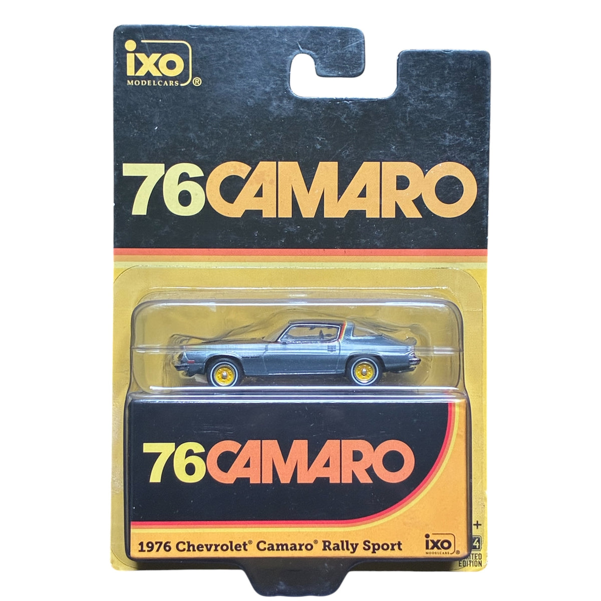 CHASE CAR IXO Models Chevrolet Camaro Rally Sport 1976 RAW CHASE 1:64 IA64011-CHASE