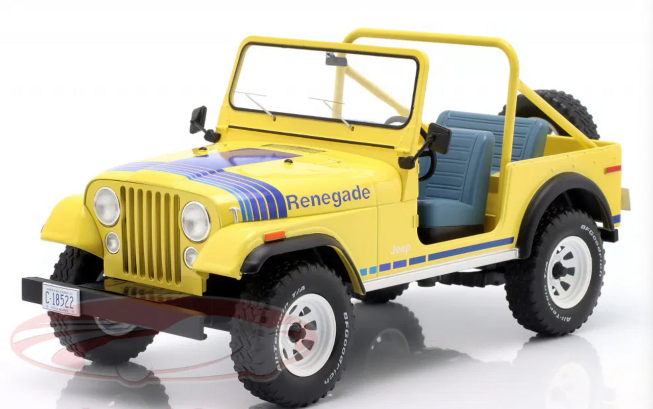 1980 Jeep CJ-7 Renegade (Jaune-Yellow)