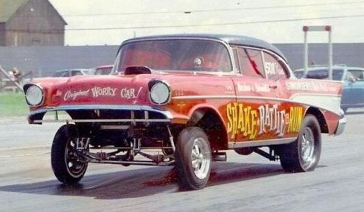 1957 Chevrolet Bel Air Gasser - Shake Rattle & Run Tribute
