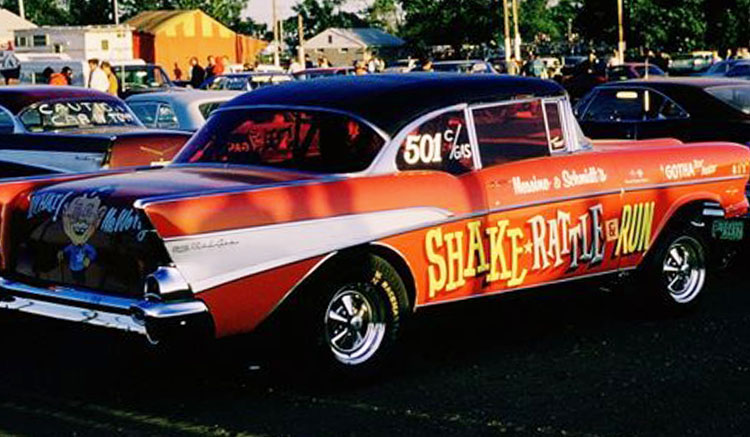 1957 Chevrolet Bel Air Gasser - Shake Rattle & Run Tribute