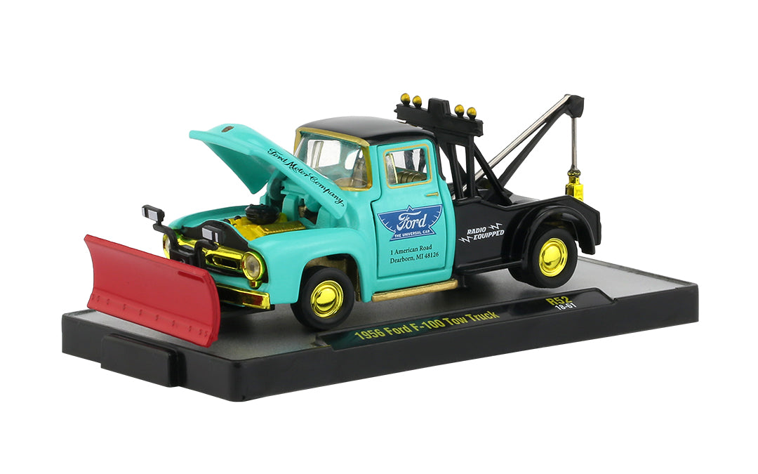 Chase Cars-1956 Ford F-100 Tow Truck