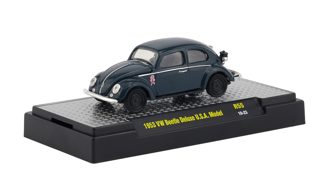 1953 Volkswagen Beetle Deluxe USA Model in Dark Blue