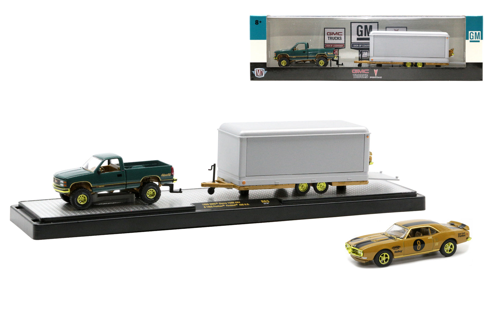 Chase Cars-1998 GMC Sierra 1500 4X4 & 1968 Pontiac Firebird 400 H.O.
