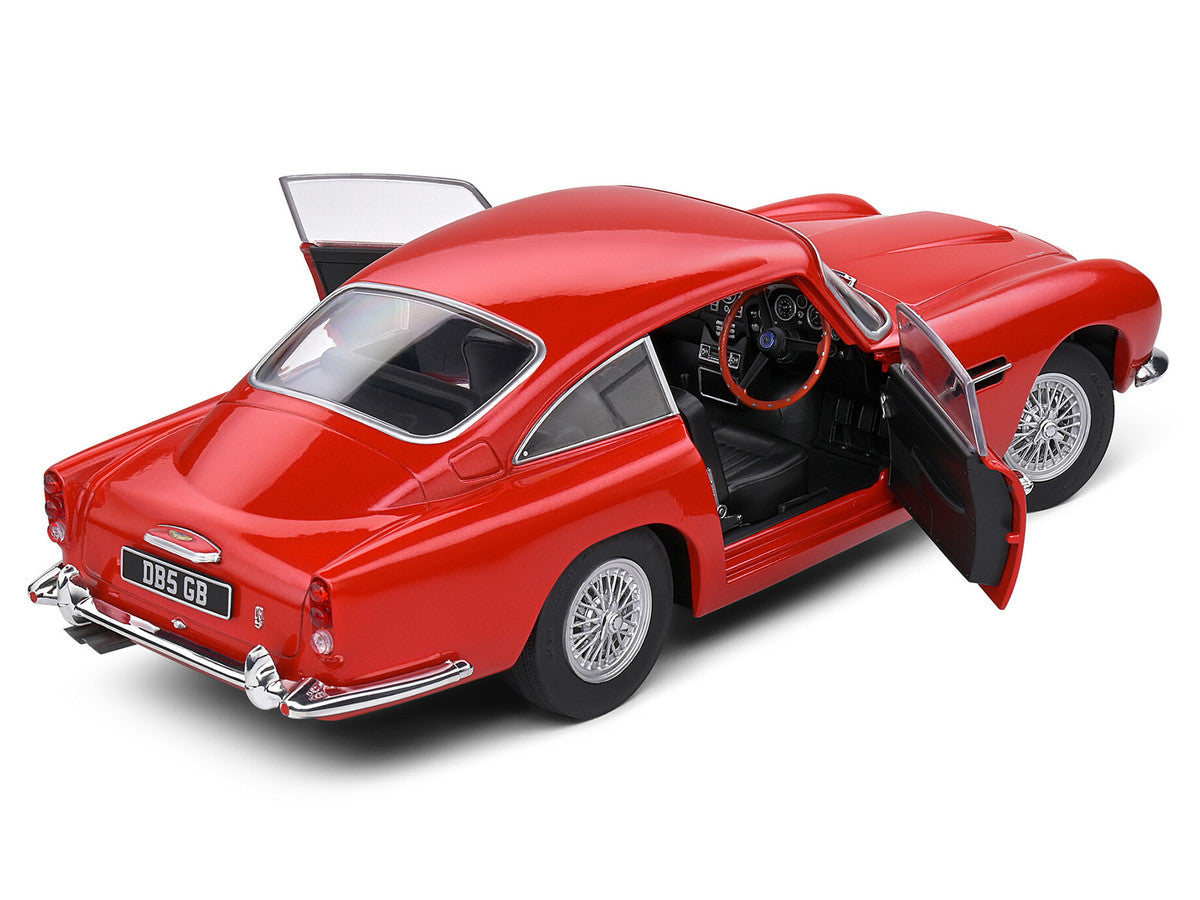 SOLIDO - 1964 Aston Martin DB5 RHD (Right Hand Drive) - (Red)