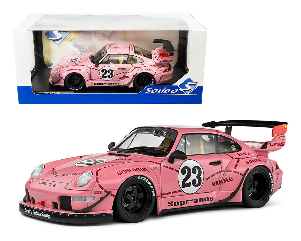 Solido 1:18 2020 Porsche 911 RWB Bodykit Pink Pig