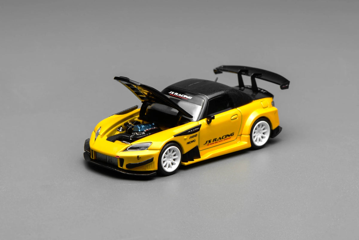 Motorhelix 1:64 Honda S2000 J’s Racing – New Indy Yellow Pearl – M65146
