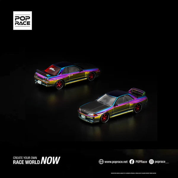 POPRACE 1/64 - Nissan Skyline GT-R (BNR32) APA EXPO 2025 Exclusive Model - S23-APAXPO2025