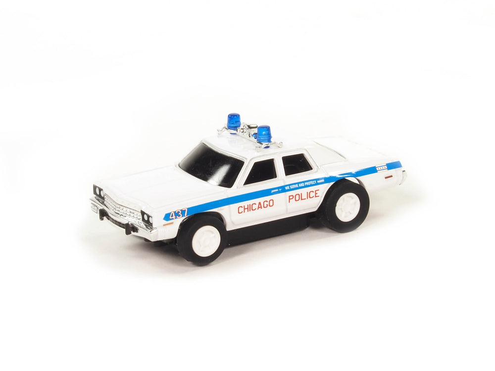 AUTO WORLD-28′ BLUES BROTHERS “106 MILES TO CHICAGO” SLOT RACE SET HO SCALE